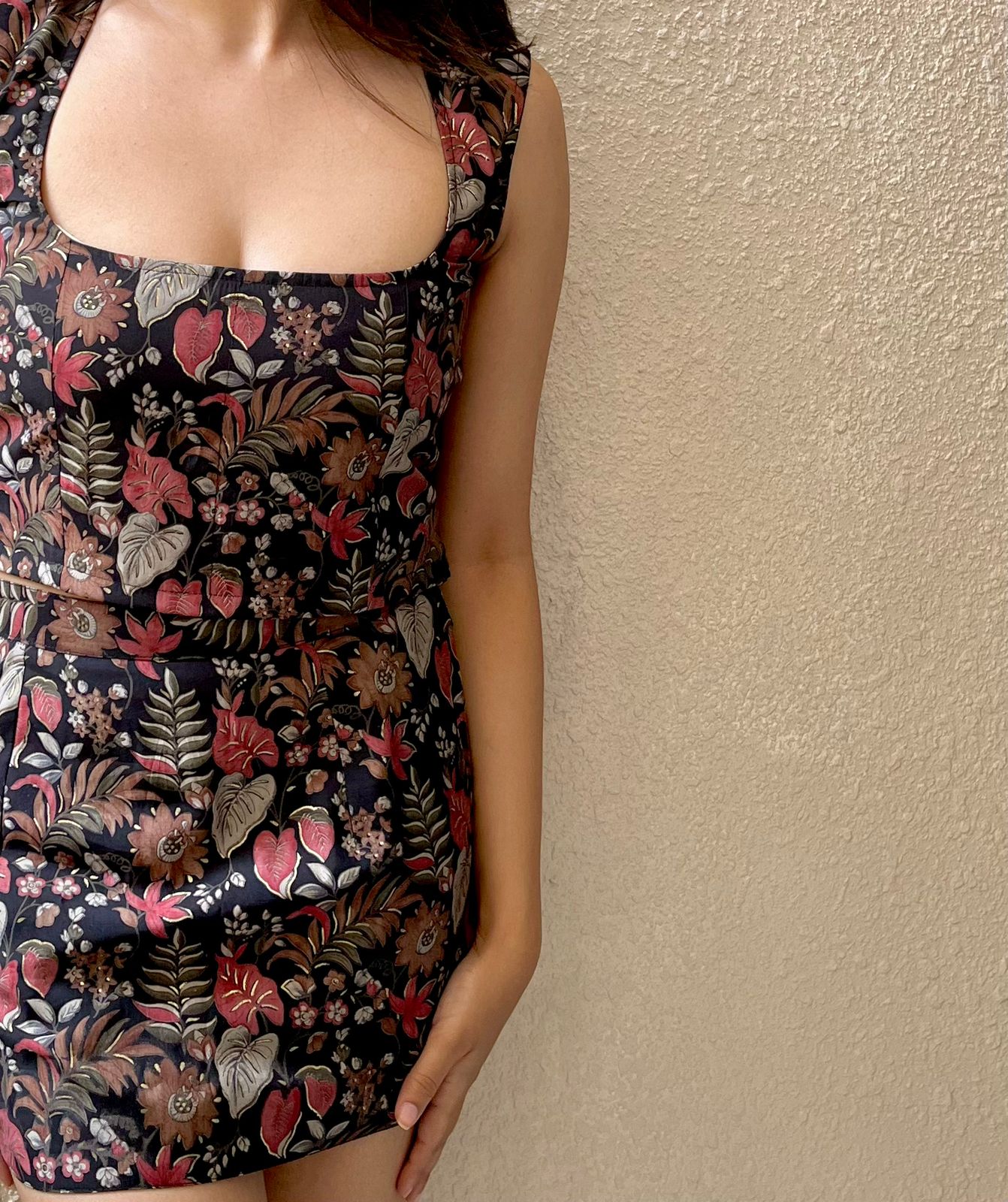 Midnight Flora Skirt