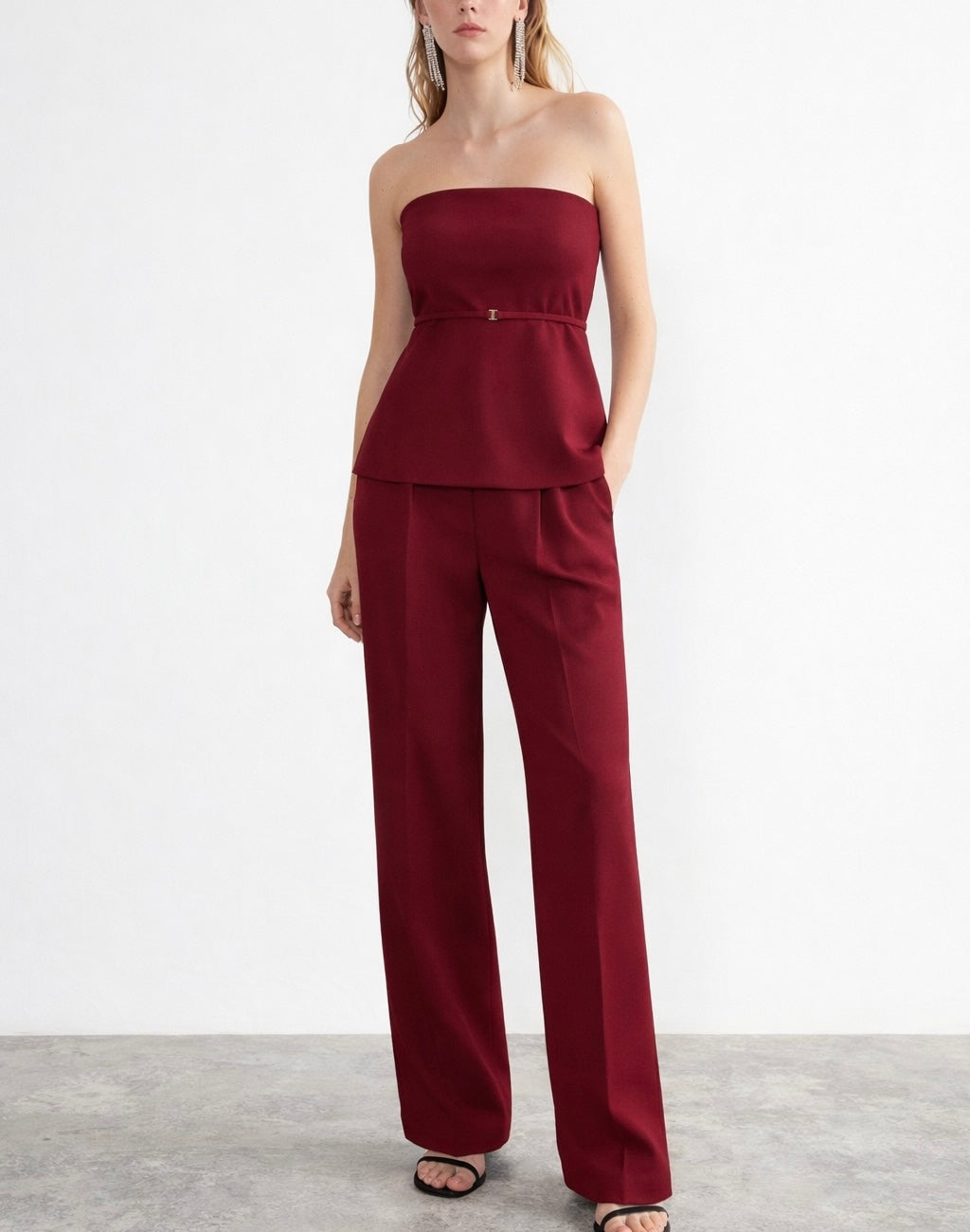 Saga Straight-Leg Trousers