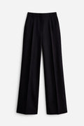SYLVIE Black Tailored Trousers