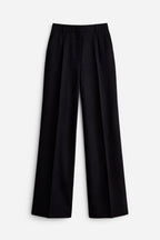 SYLVIE Black Tailored Trousers