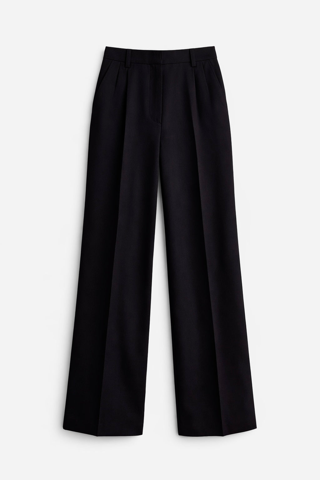 SYLVIE Black Tailored Trousers