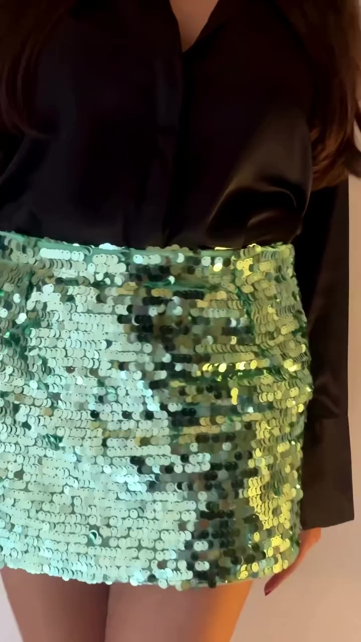 Mirrorball Skirt