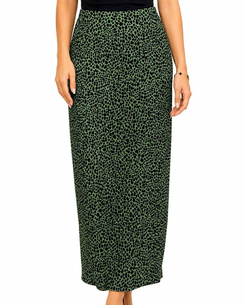 Wild Moss Maxi Skirt