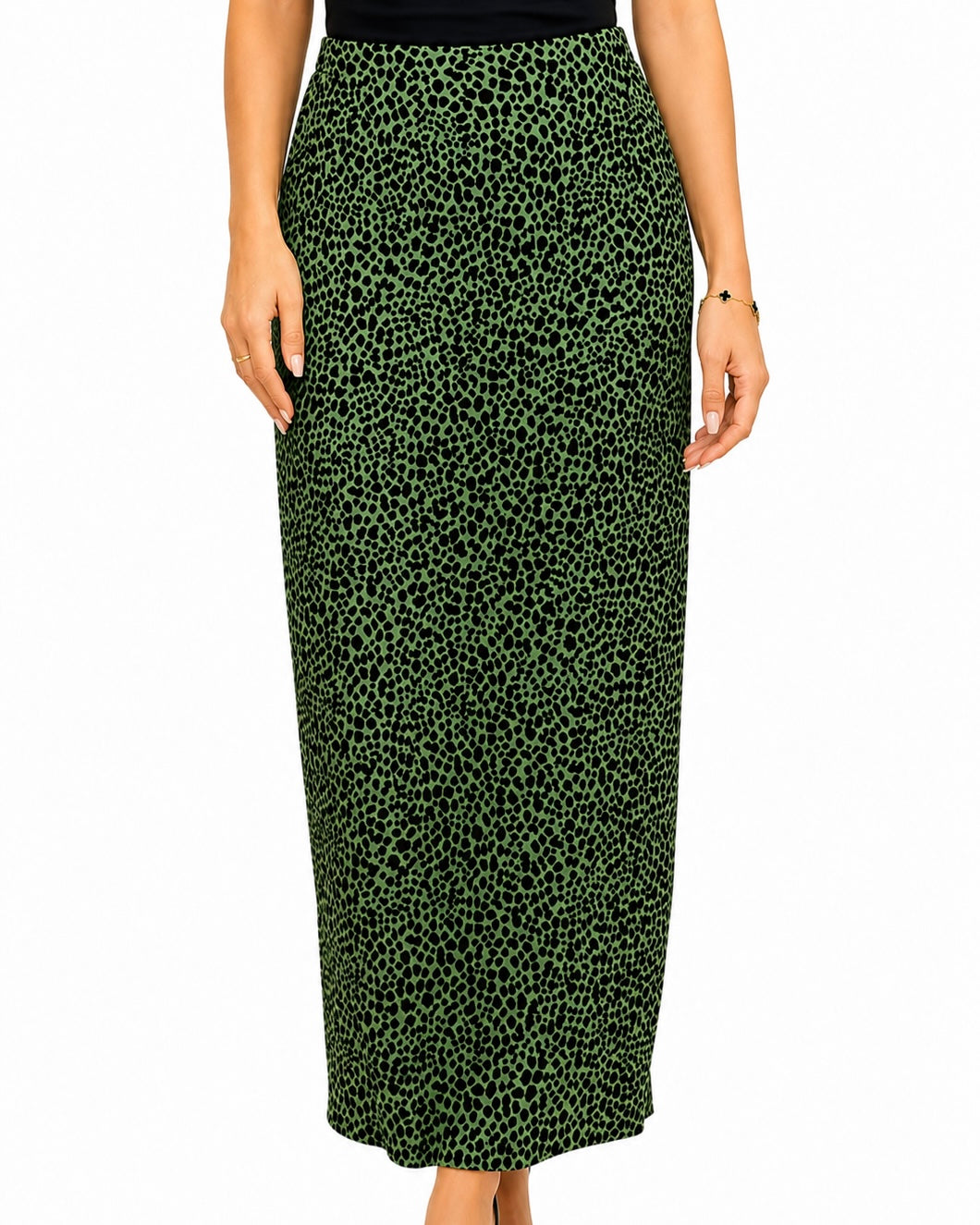 Wild Moss Maxi Skirt